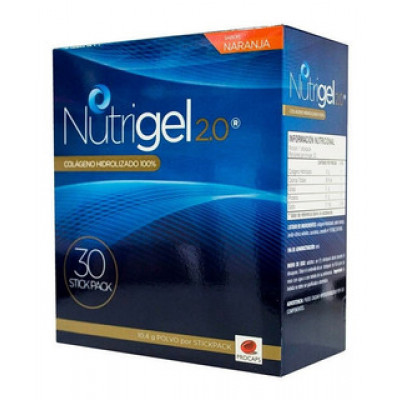 NUTRIGEL 2.0 MGS X 30 SOBRES -NARANJA