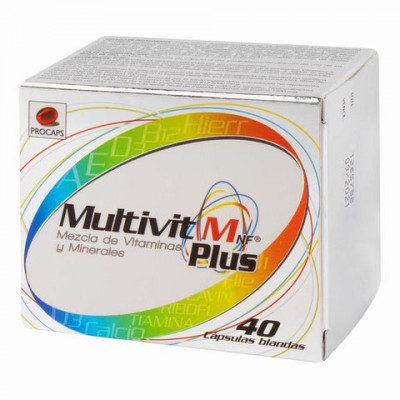 MULTIVIT M NF PLUS X 40 CAPSULAS BLANDAS