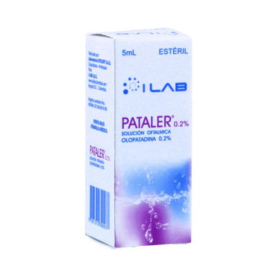 PATALER 0.2% SOLUCION OFTALMICA X 5 ML **