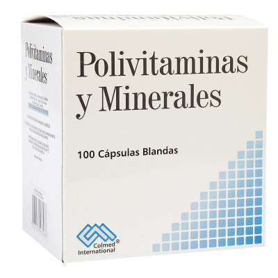 POLIVITAMINAS Y MINERALES X 100 CAPSULAS BLANDAS - COLMED