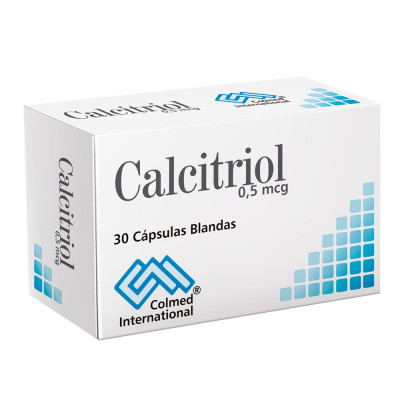 CALCITRIOL 0.5 MGS X 30 CAPSULAS - COLMED