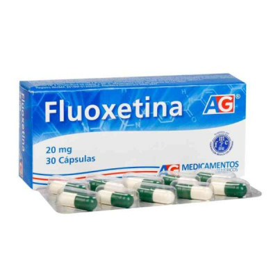 FLUOXETINA 20 MGS X 30 CAPSULAS - AG