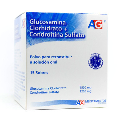 GLUCOSAMINA+CONDROITINA X 15 SOBRES - AG