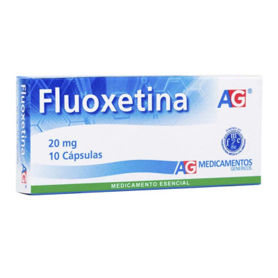 FLUOXETINA 20 MGS X 10 CAPSULAS - AG **