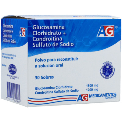 GLUCOSAMINA+CONDROITINA X 30 SOBRES - AG