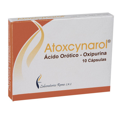 ATOXCYNAROL X 10 CAPSULAS