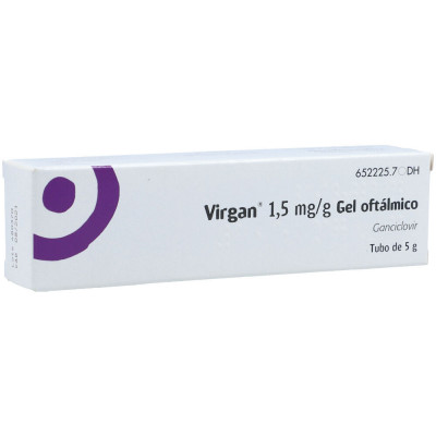 VIRGAN 1.5 MG GEL OFTALMICO X 5 GRS