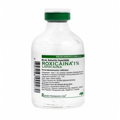 ROXICAINA 1% LIQUIDA CON EPINEFRINA X 50 ML