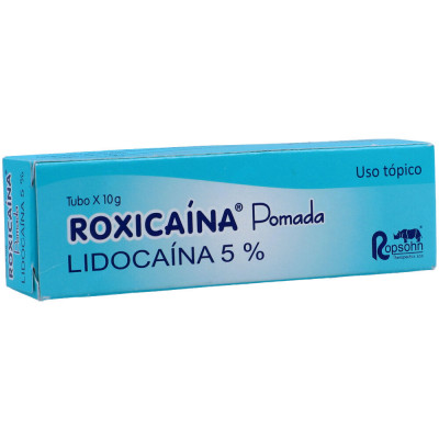ROXICAINA 5% POMADA TOPICA X 10 GRS