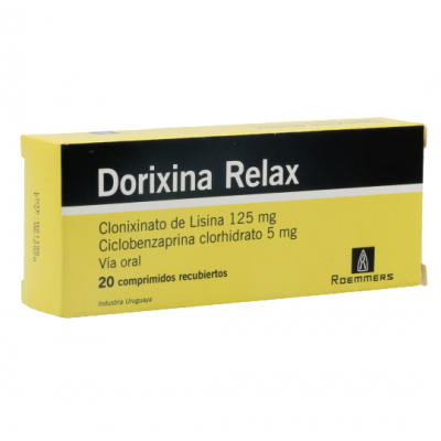 DORIXINA RELAX X 20 COMPRIMIDOS RECUBIERTOS
