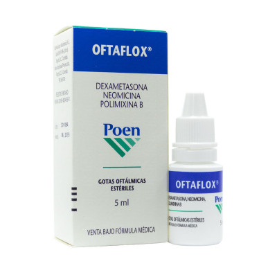 OFTAFLOX GOTAS OFTALMICAS X 5 ML
