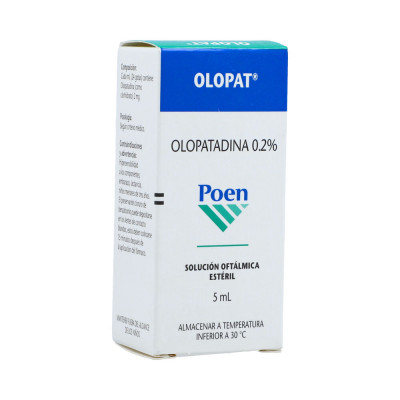 OLOPAT 0.2% GOTAS OFTALMICAS X 5 ML