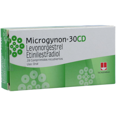 MICROGYNON 30 CD X 28 COMPRIMIDOS RECUBIERTOS