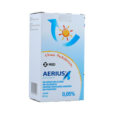 AERIUS 0.05% JARABE X 60 ML