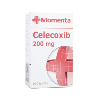 CELECOXIB 200 MGS X 10 CAPSULAS - MOMENTA