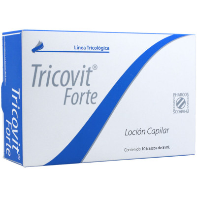 TRICOVIT FORTE LOCION CAPILAR X 10 FRASCOS