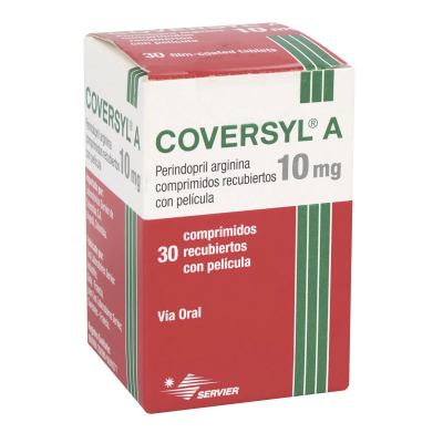 COVERSYL A 10 MGS X 30 COMPRIMIDOS