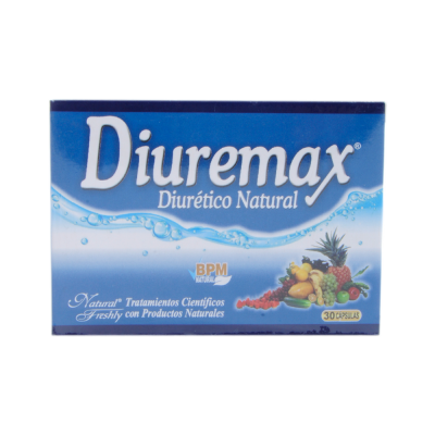 DIUREMAX X 30 CAPSULAS - DIURETICO NATURAL