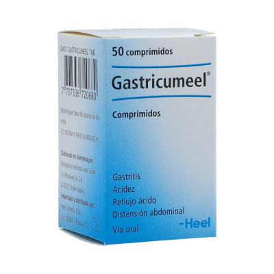 GASTRICUMEEL X 50 TABLETAS SUBLINGUALES