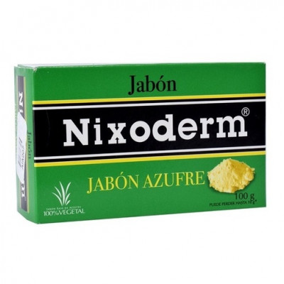 NIXODERM JABON AZUFRE X 100 GRS