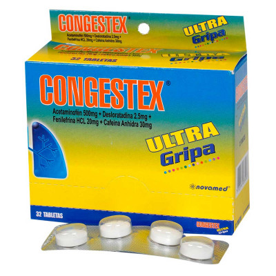 CONGESTEX ULTRA GRIPA X 32 TABLETAS