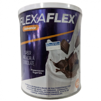 FLEXAFLEX ADVANCE CHOCOLATE POLVO X 400 GRS