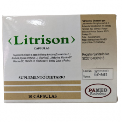 LITRISON X 10 CAPSULAS
