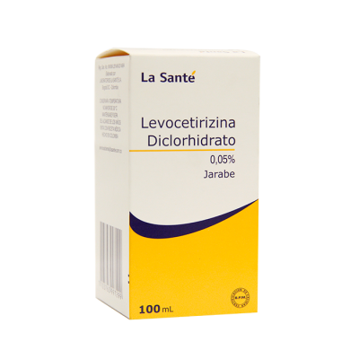 LEVOCETIRIZINA 0.05% JARABE X 100 ML -LASANTE