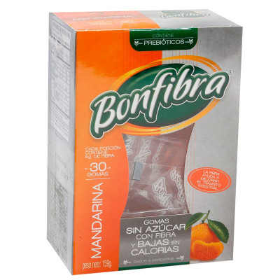 BONFIBRA X 60 GOMAS -MANDARINA