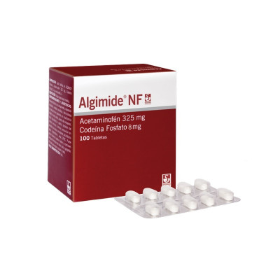 ALGIMIDE NF 325/8 MGS X 100 TABLETAS