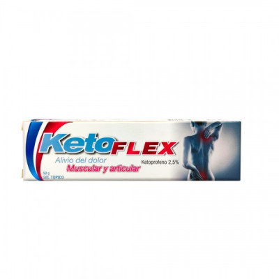 KETOFLEX 2.5% GEL TOPICO X 50 GRS