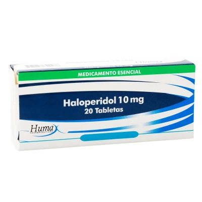 HALOPERIDOL 10 MGS X 20 TABLETAS - HUMAX