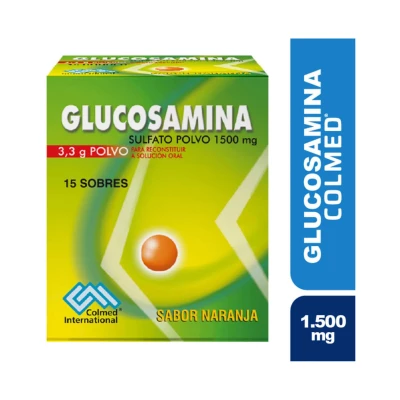 GLUCOSAMINA 1.5 GRS X 15 SOBRES -COLMED