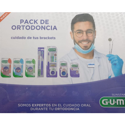 GUM PACK DE ORTODONCIA EXHIBIDOR