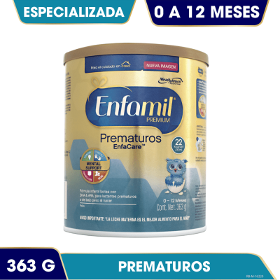 ENFAMIL PREMIUM PREMATUROS ENFACARE ETAPA 0 A 12 MESES X 363 GRS