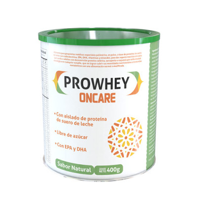 PROWHEY ONCARE NATURAL X 400 GRS