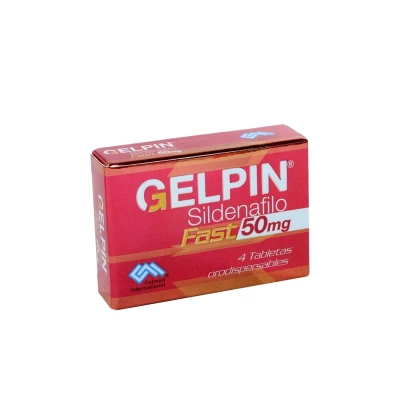 GELPIN FAST 50 MGS X 4 TABLETAS ORODISPERSABLES
