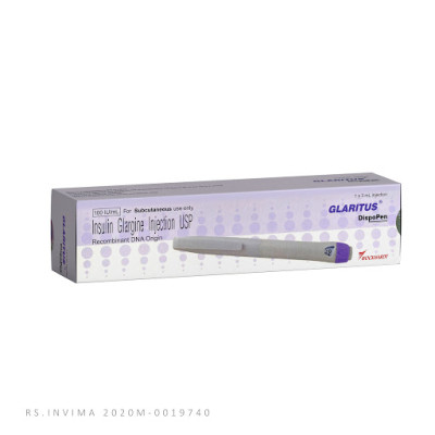 GLARITUS 100 UI/ML X 30 ML (1 CARTUCHO)