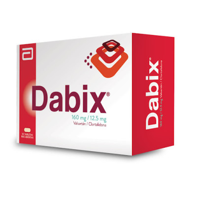 DABIX 160/12.5 MGS X 30 TABLETAS