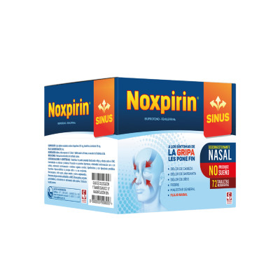 NOXPIRIN SINUS X 72 CAPSULAS - DESCONGESTIONANTE NASAL