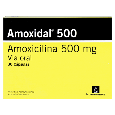 AMOXIDAL 500 MGS X 30 CAPSULAS