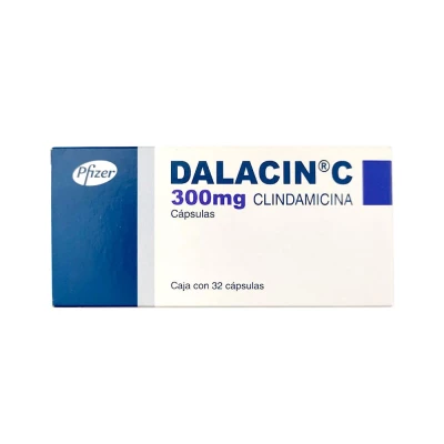 DALACIN-C 300 MGS X 32 CAPSULAS X DETALLADO