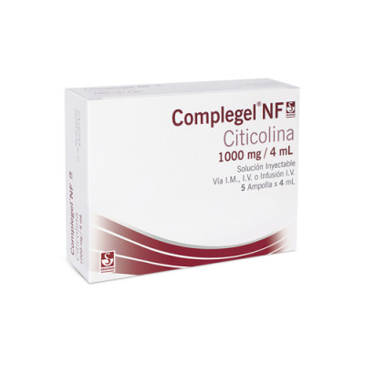 COMPLEGEL NF 1000 MGS/4 ML X 5 AMPOLLAS
