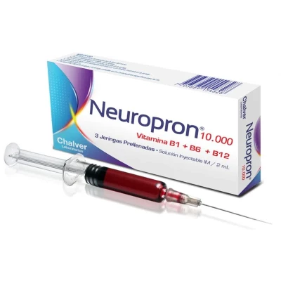 NEUROPRON 10000 UI X 3 AMPOLLAS PRELLENADAS