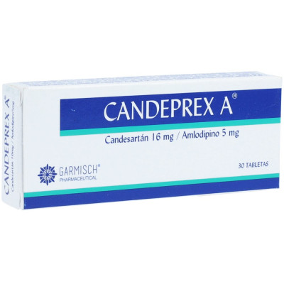 CANDEPREX A 16/5 MGS X 30 TABLETAS **