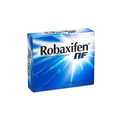 ROBAXIFEN NF 325/400 MGS X 24 TABLETAS RECUBIERTAS
