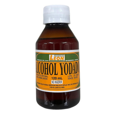 ALCOHOL YODADO SOLUCION TOPICA X 120 ML