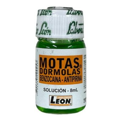 MOTAS DORMOLAS SOLUCION BUCAL X 8 ML - LEON