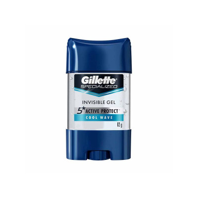DESODORANTE GILLETTE GEL INVISIBLE COOL WAVE X 82 GRS - ACTIVE PROTECT