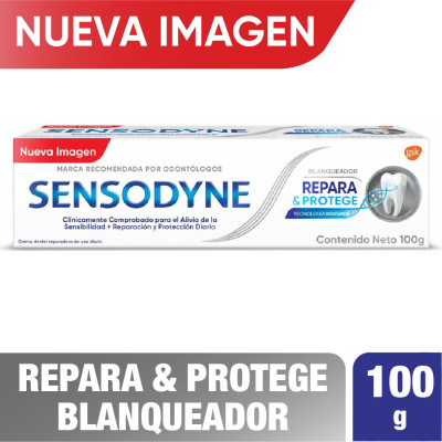 SENSODYNE REPARA & PROTEGE BLANQUEADOR X 100 GRS